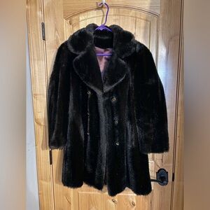 Vintage Faux Fur Coat
